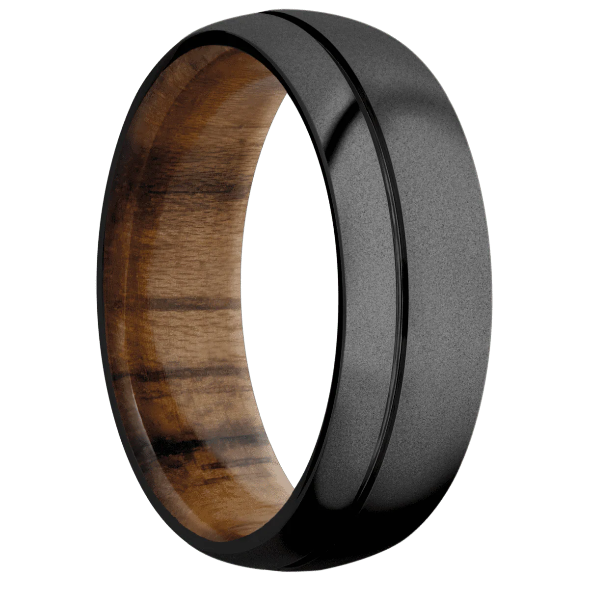 Zirconium + Bead , Bead Finish + Teak