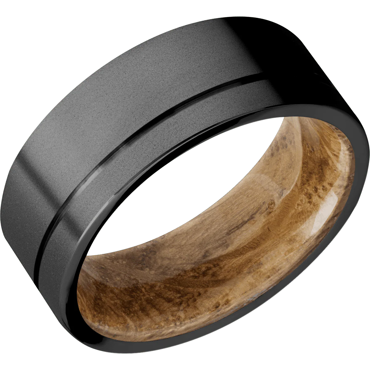 Zirconium + Bead , Bead Finish + Whiskey Barrel - Image 2