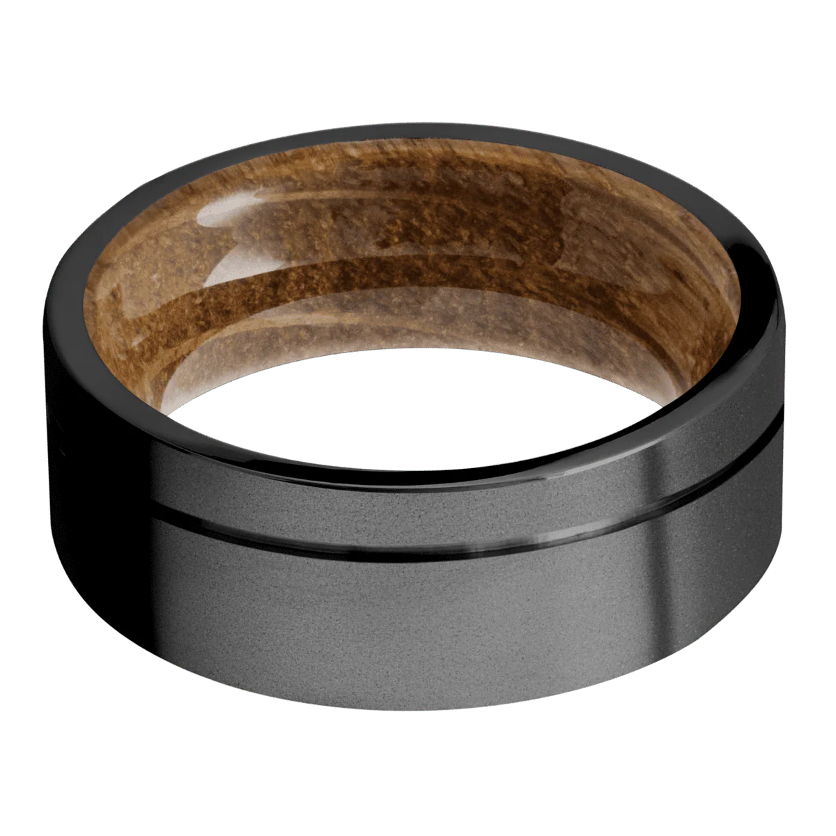 Zirconium + Bead , Bead Finish + Whiskey Barrel - Image 3