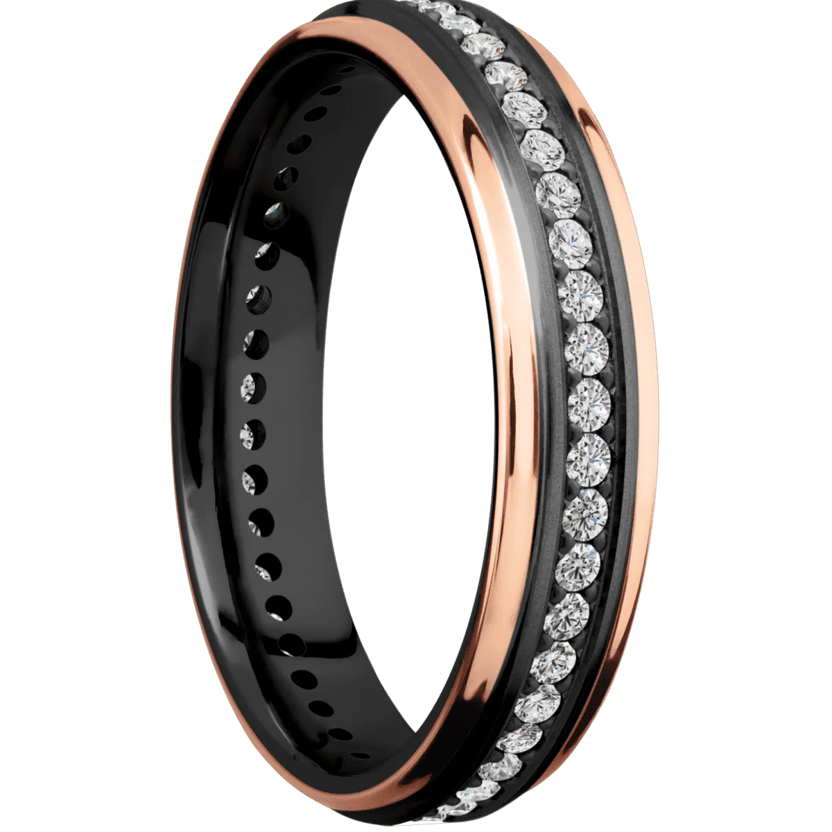 Zirconium + Bead , Polish Finish