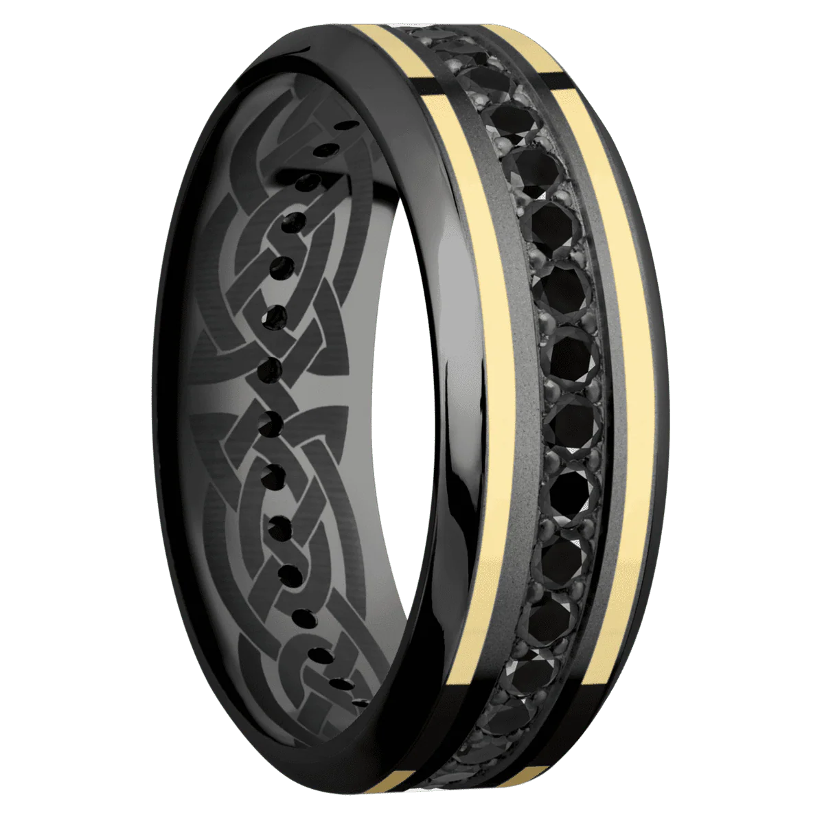 Zirconium + Bead , Polish Finish