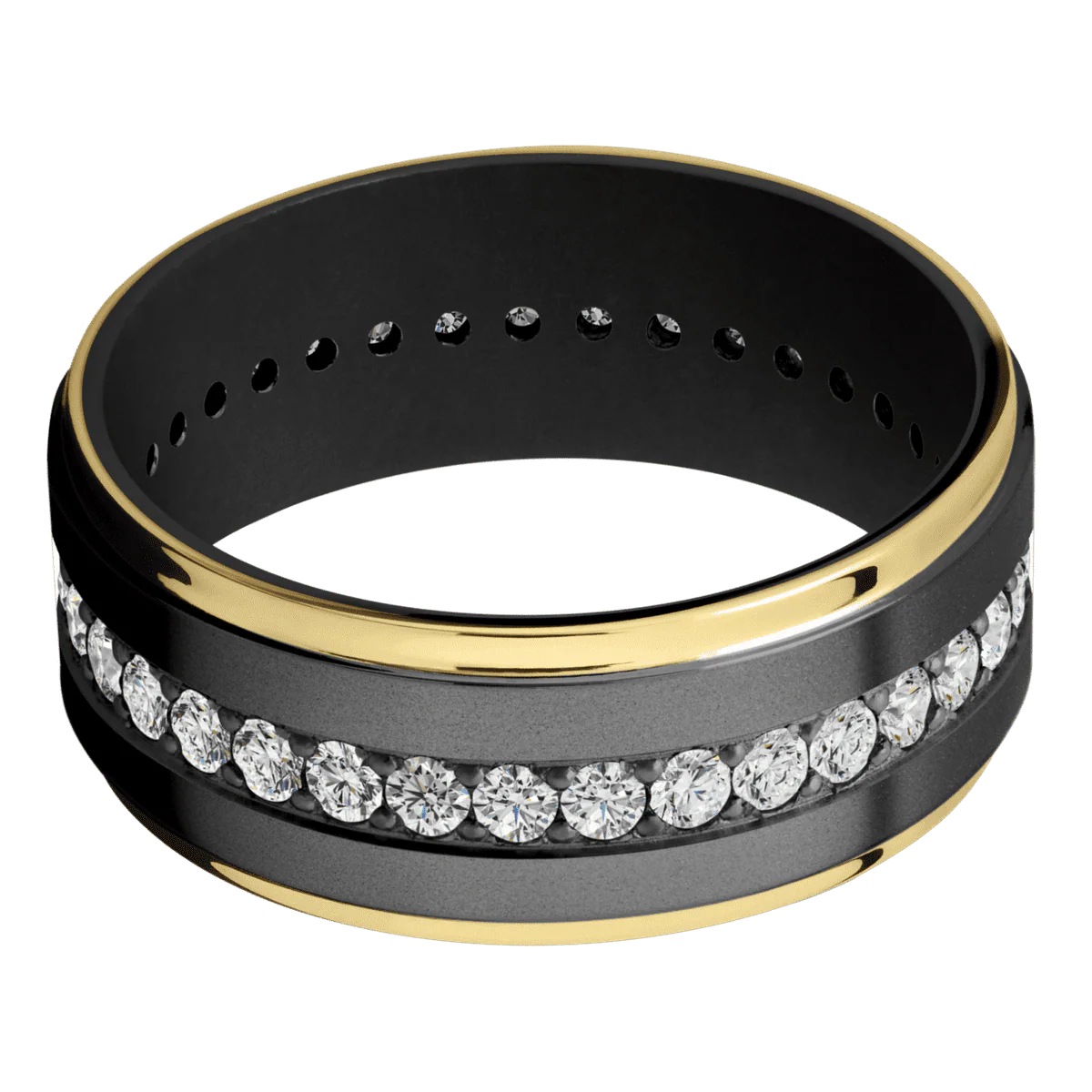 Zirconium + Bead , Polish Finish + Black - Image 3