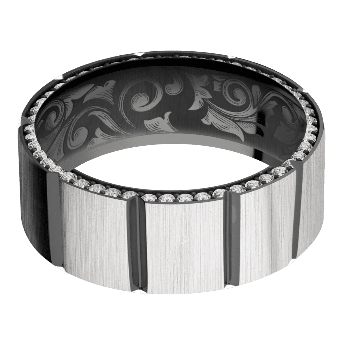 Zirconium + Crosssatinsilver Finish - Image 3