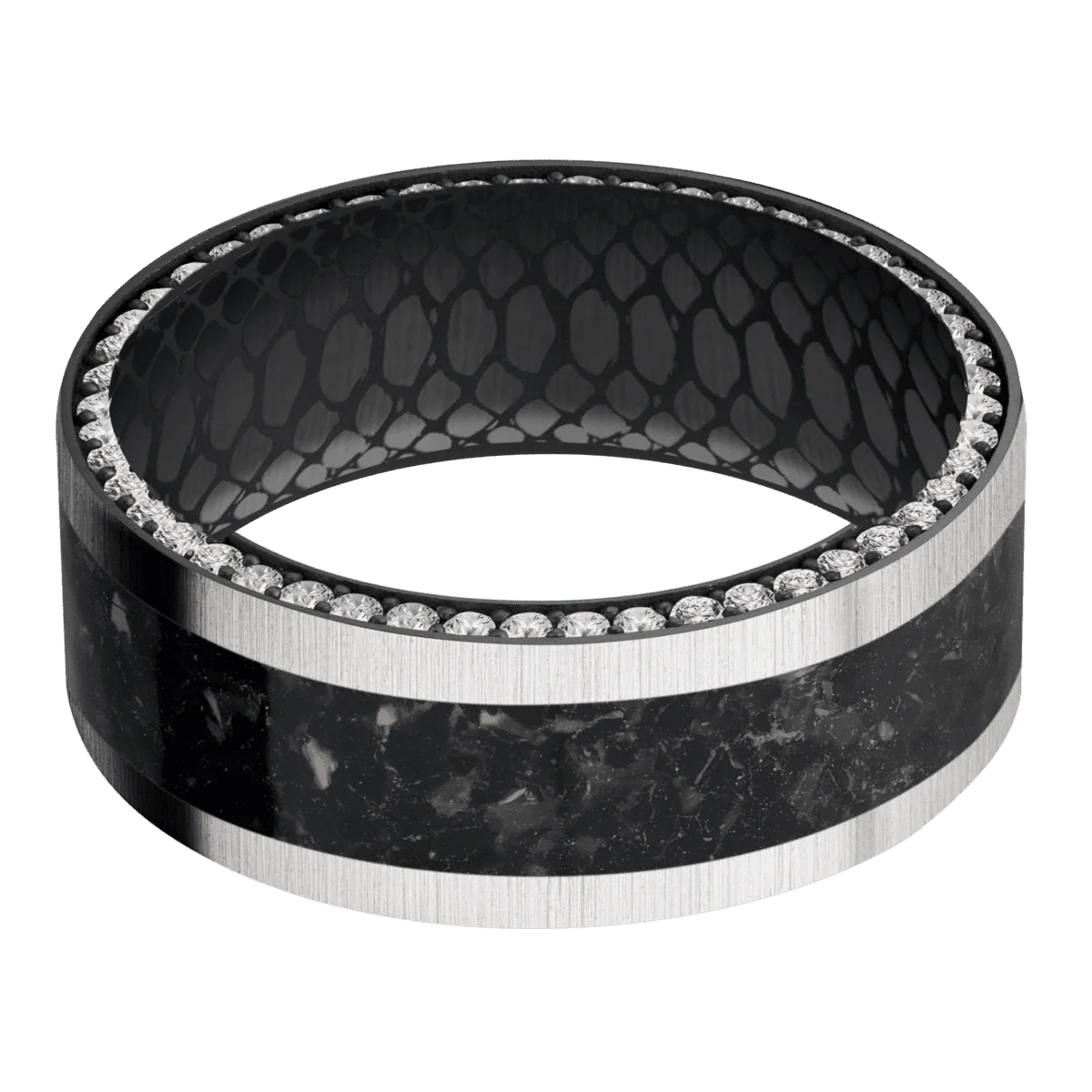 Zirconium + Crosssatinsilver Finish + Black - Image 3