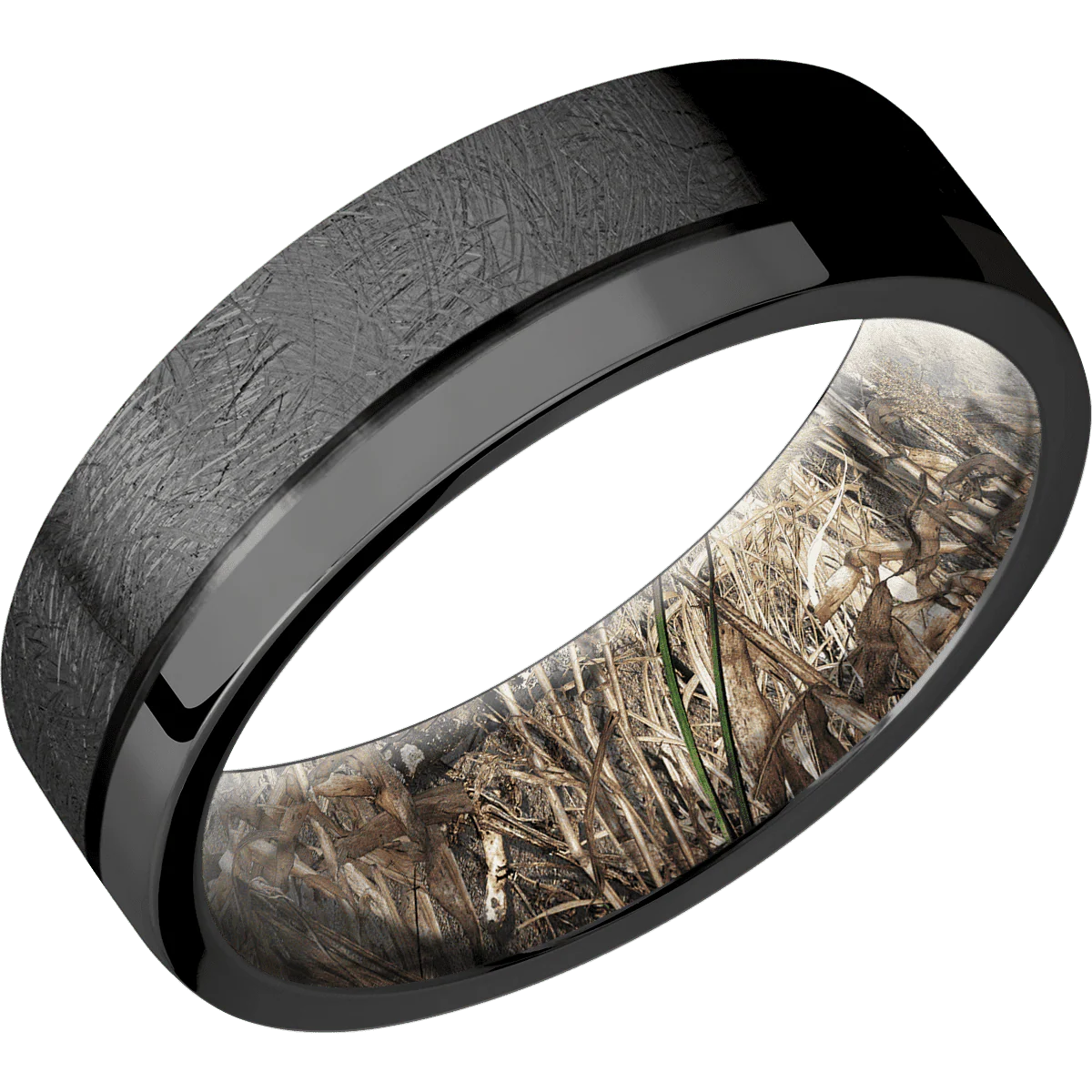 Zirconium + Distressed , Polish Finish + MossyOak Duck Blind - Image 2
