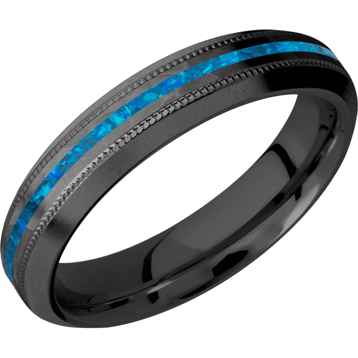 Zirconium + Hammer , Bead Finish - Image 2