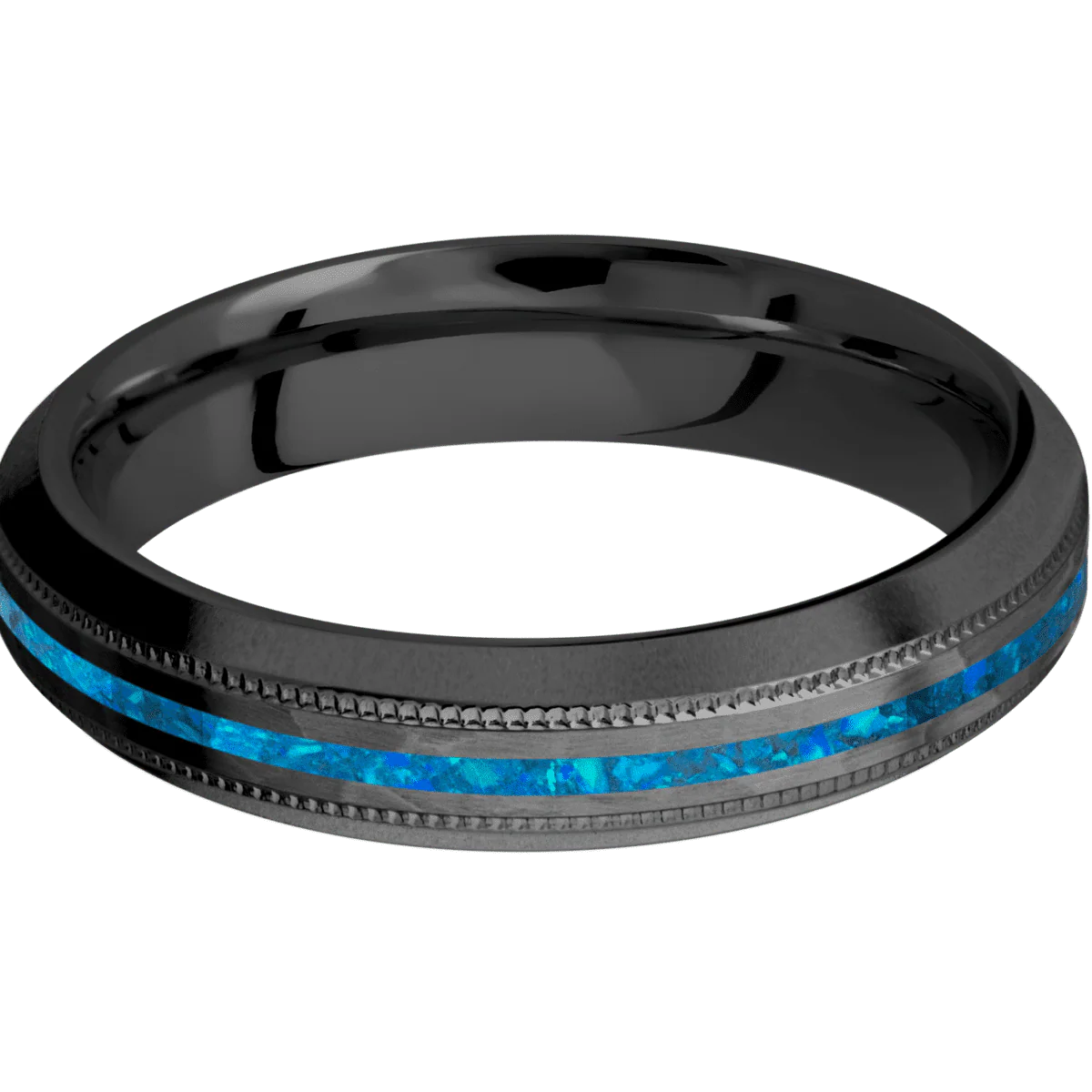 Zirconium + Hammer , Bead Finish - Image 3