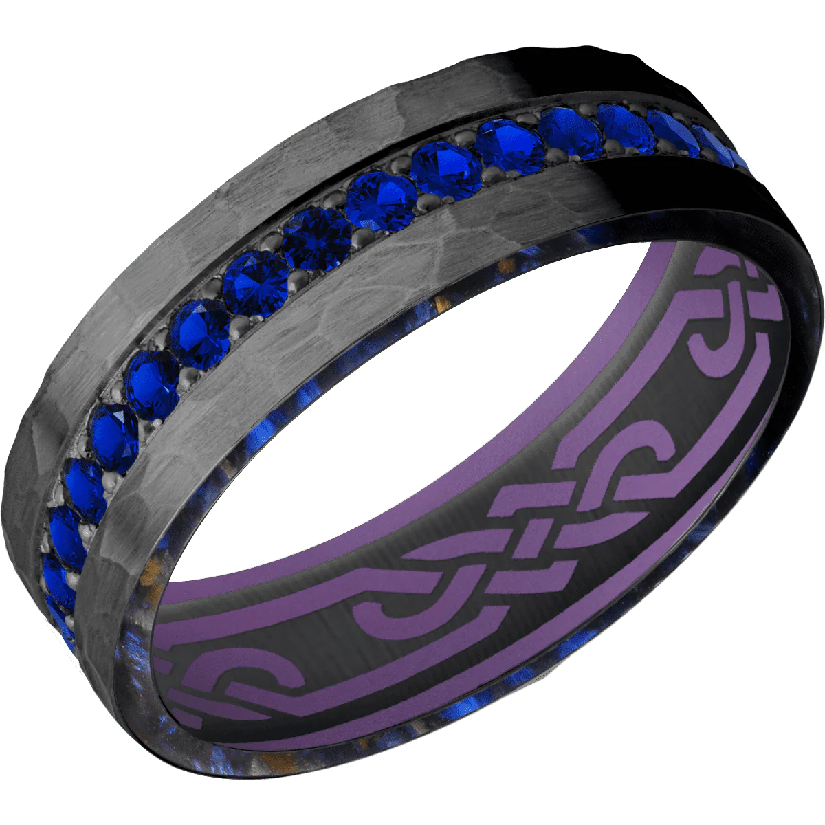 Zirconium + Hammer Finish + Wild Purple - Image 2