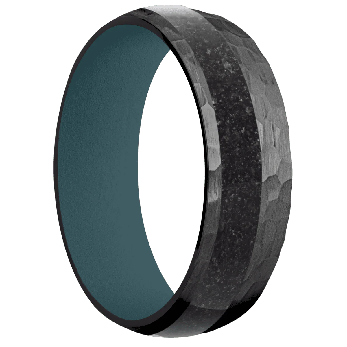 Zirconium + Hammer , Hammer Finish + Stone Blue