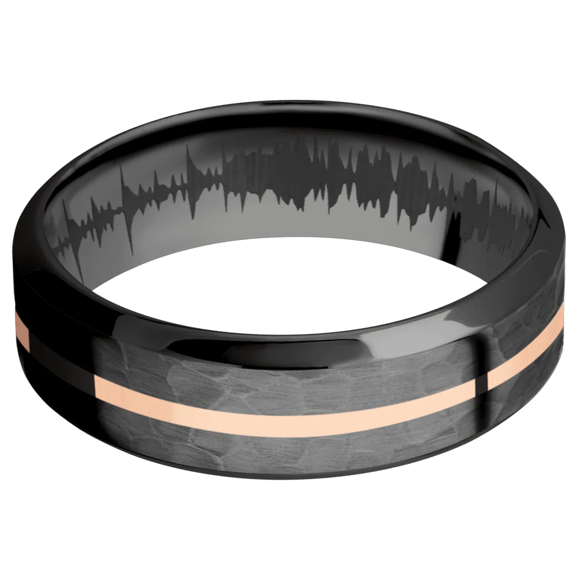 Zirconium + Hammer , Polish Finish - Image 3