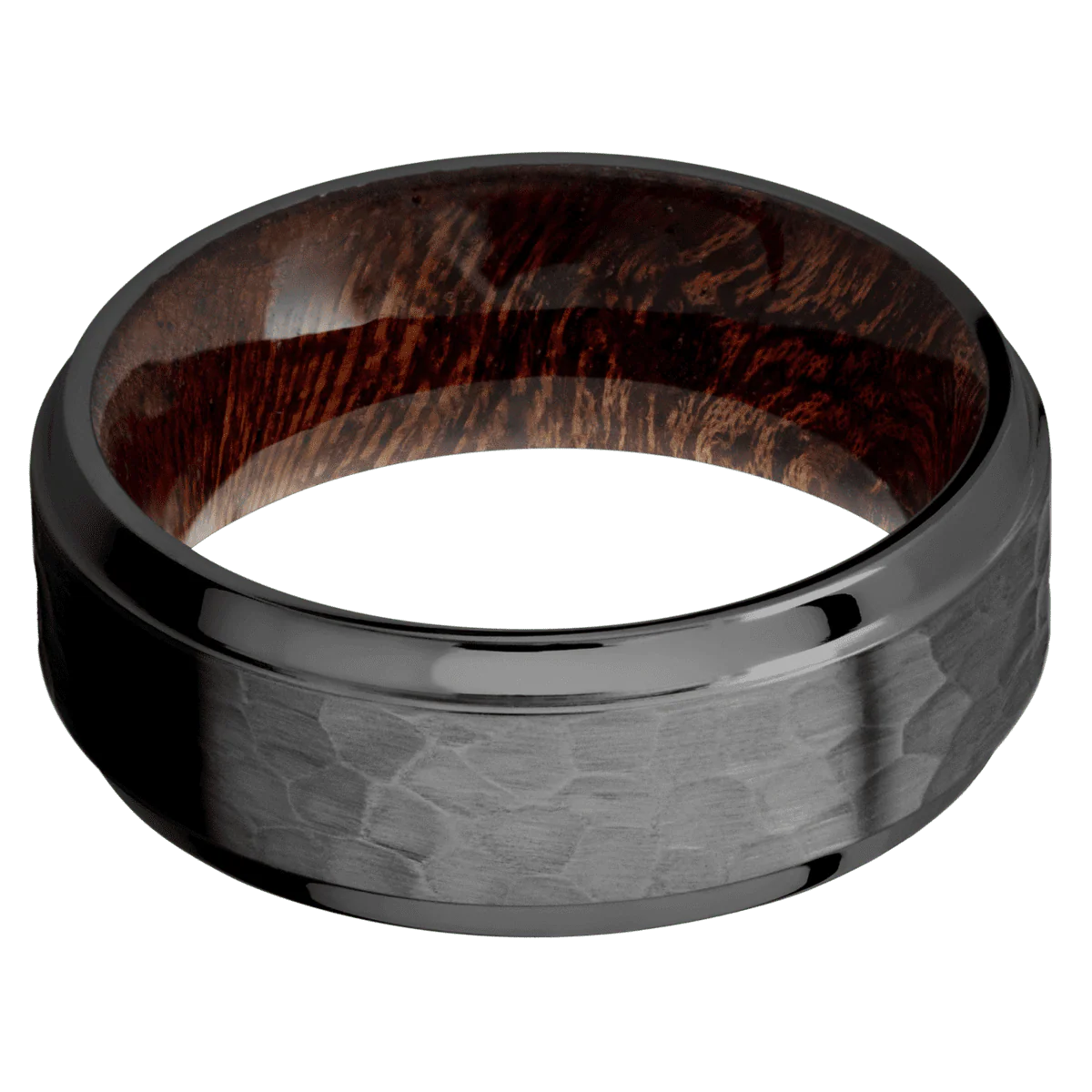 Zirconium + Hammer , Polish Finish + Sapele - Image 3