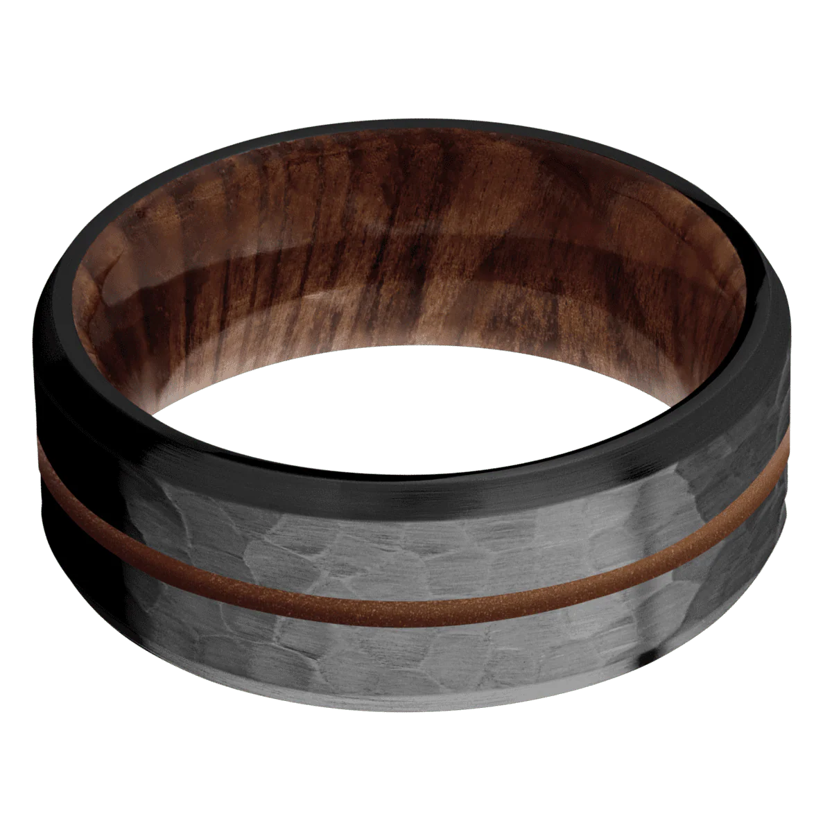 Zirconium + Hammer , Satin Finish + Sequoia - Image 3