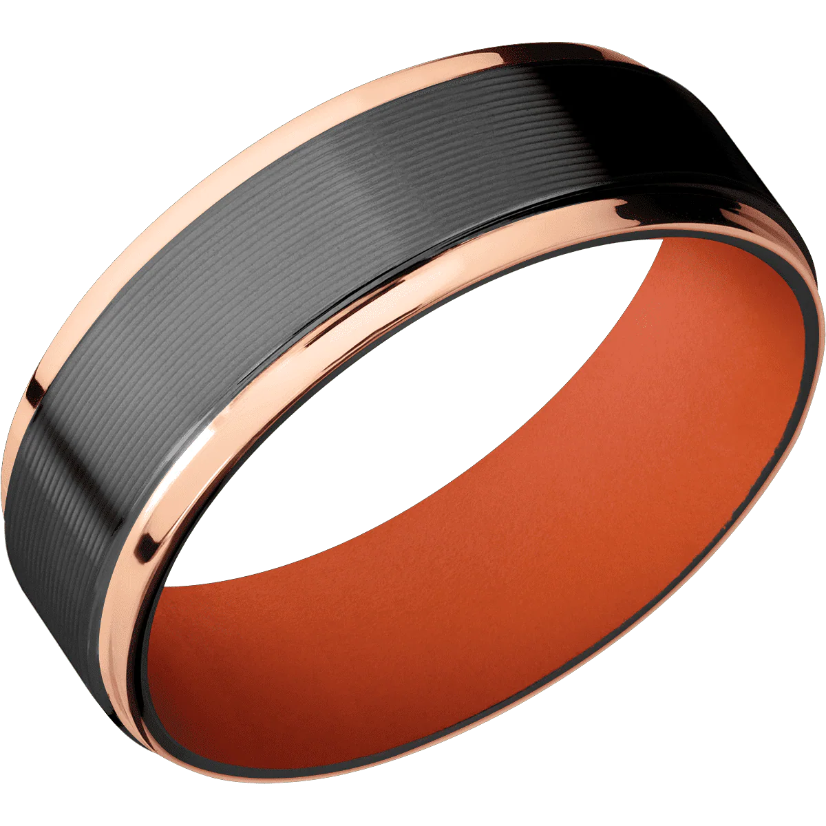 Zirconium + Machine , Polish Finish + Hunter Orange - Image 2