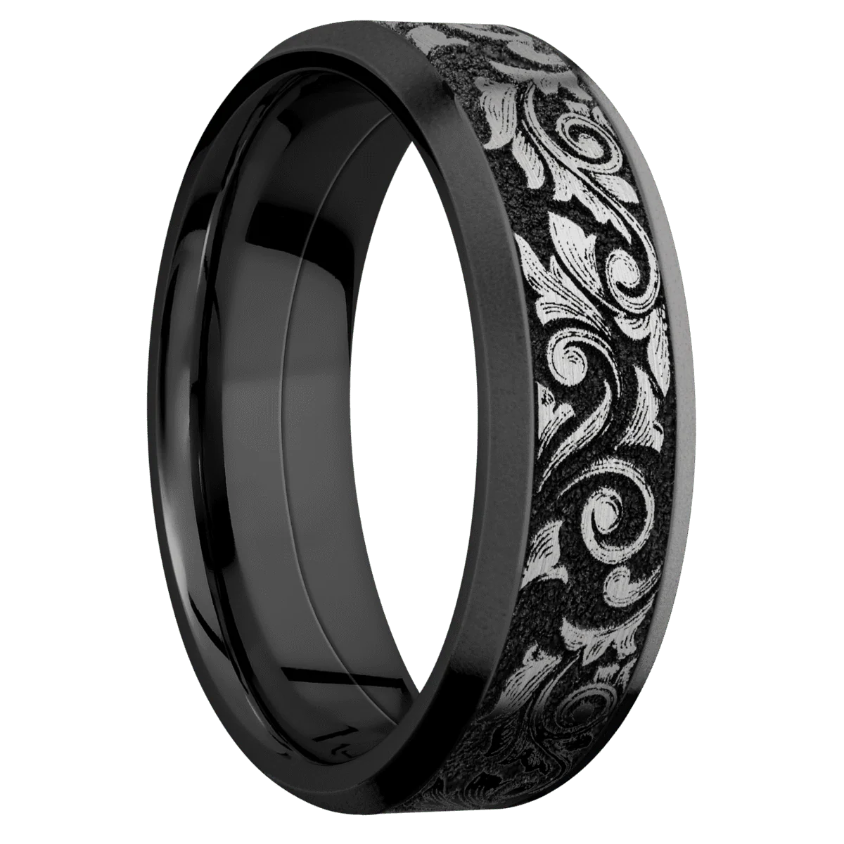 Zirconium + Polish , Bead Finish