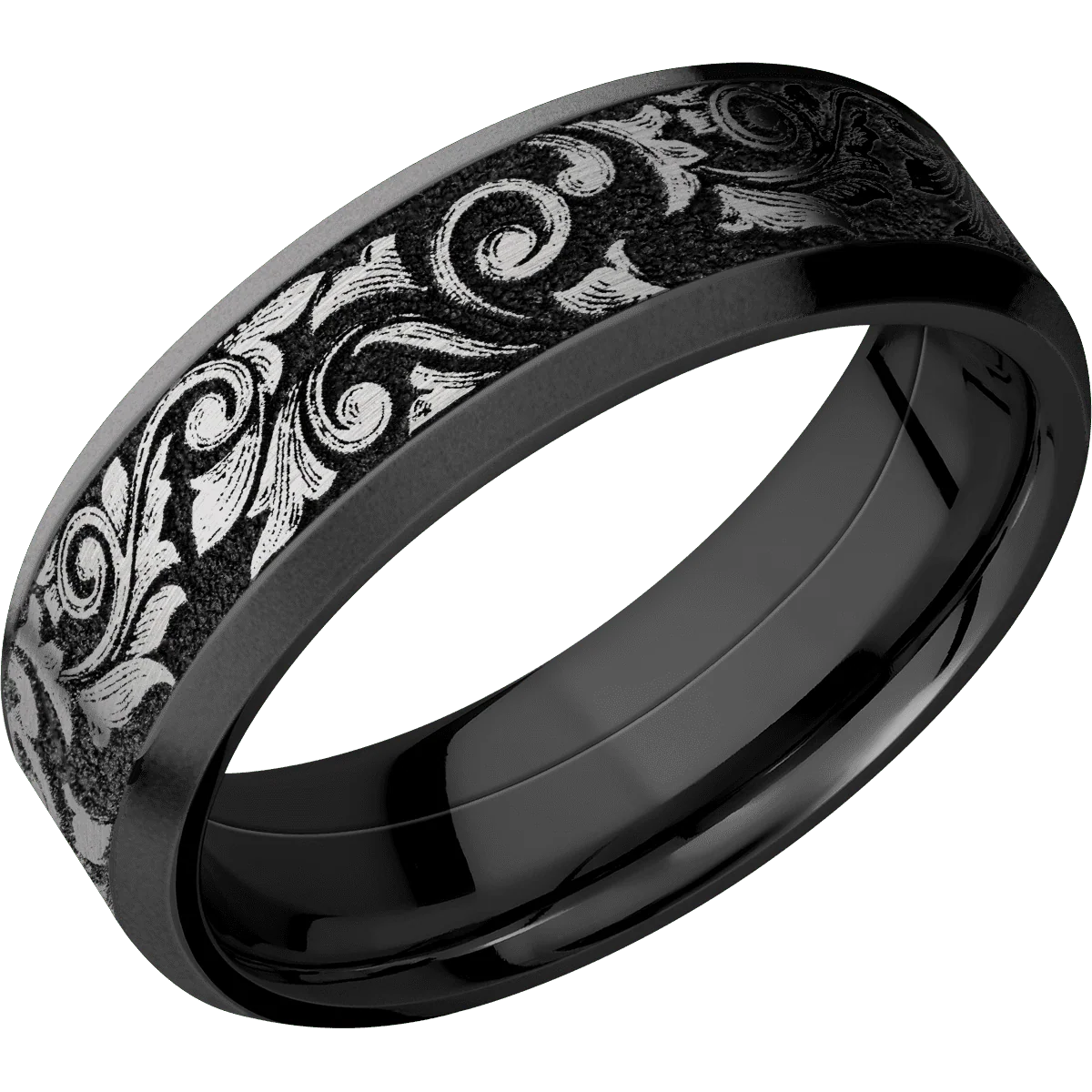 Zirconium + Polish , Bead Finish - Image 2