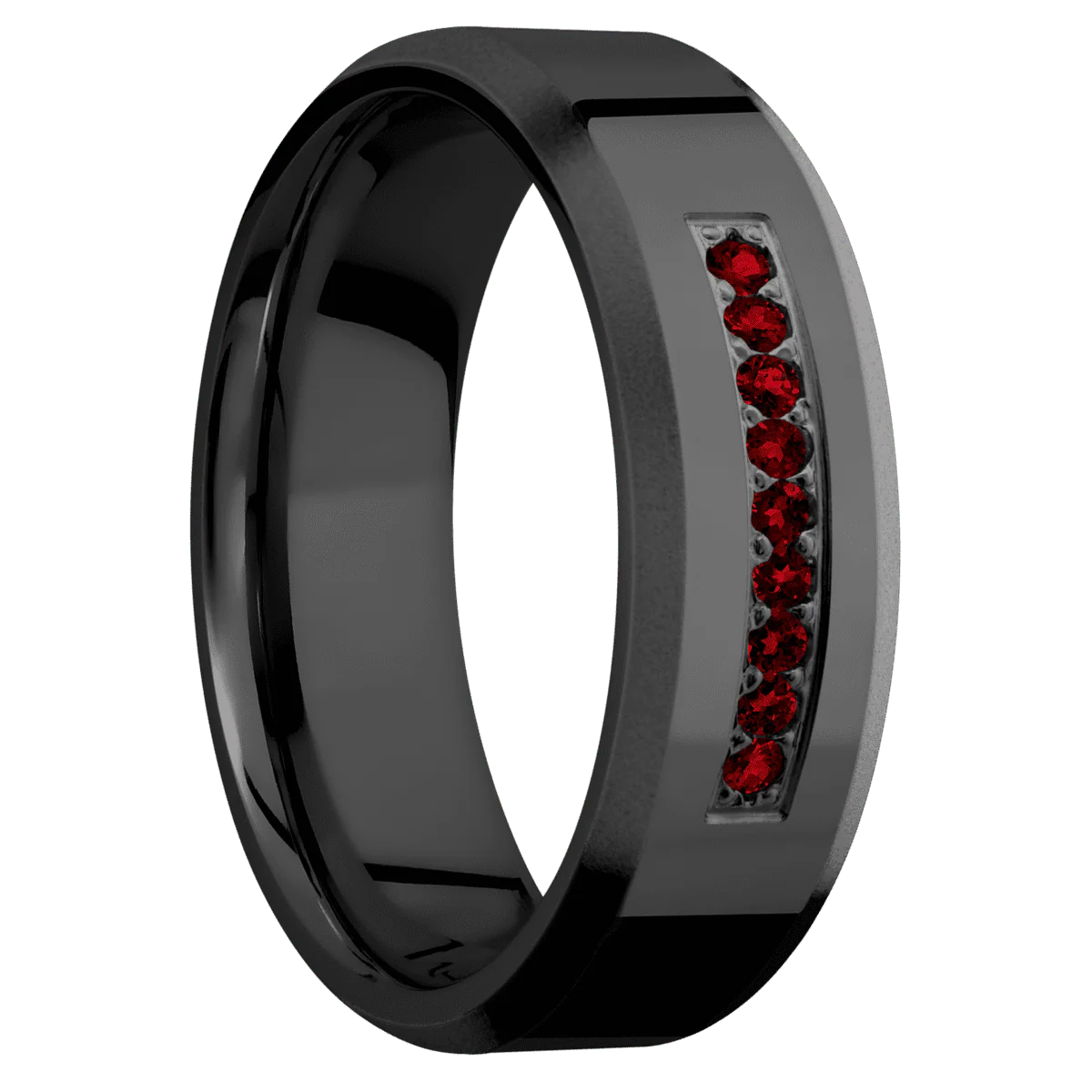 Zirconium + Polish , Bead Finish