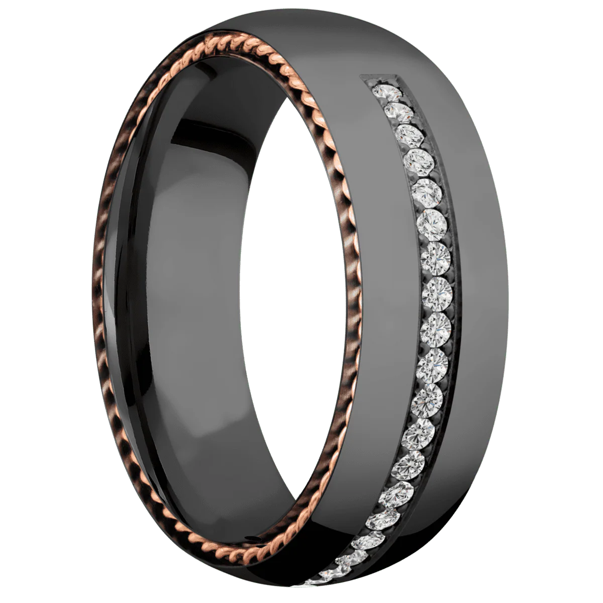 Zirconium + Polish Finish