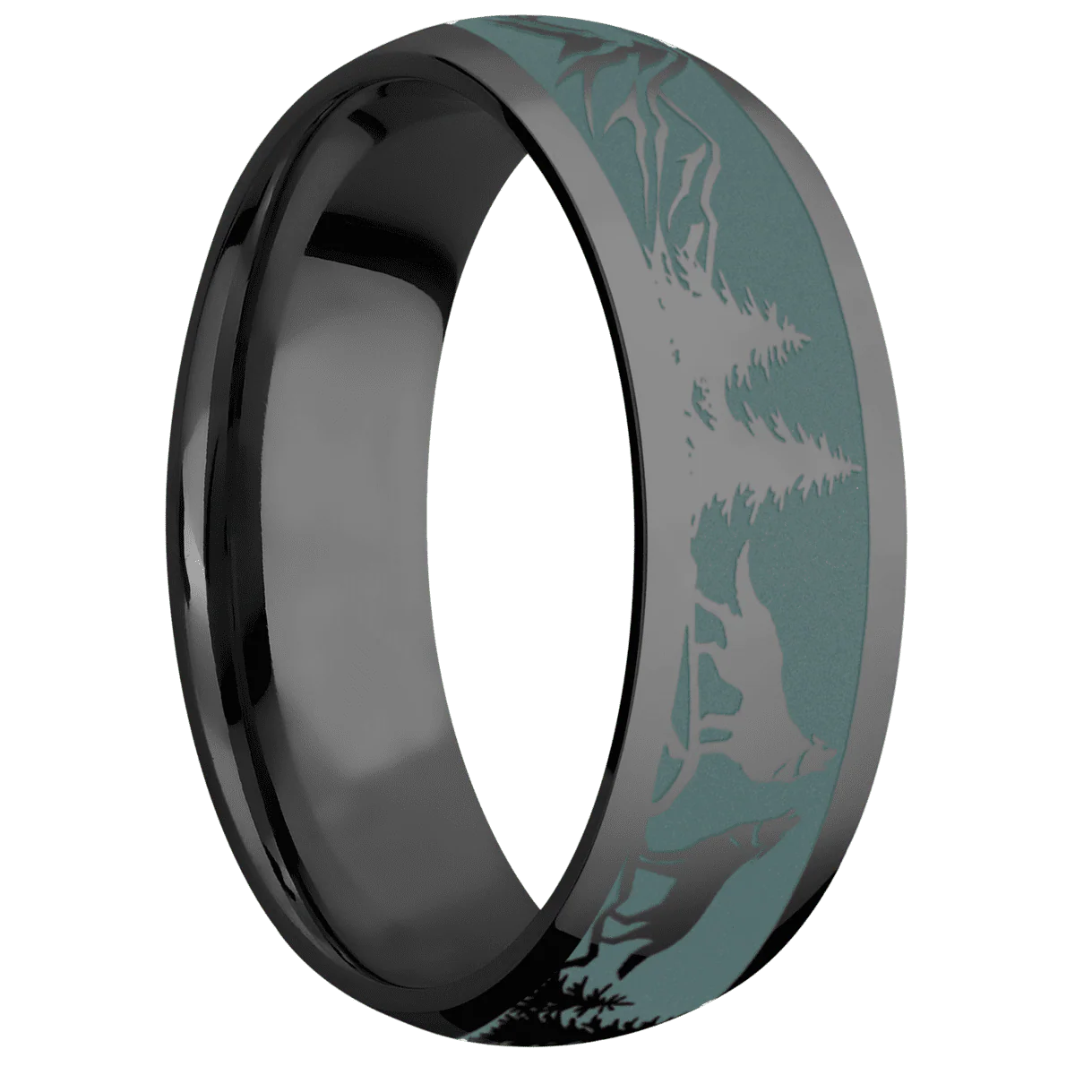 Zirconium + Polish Finish