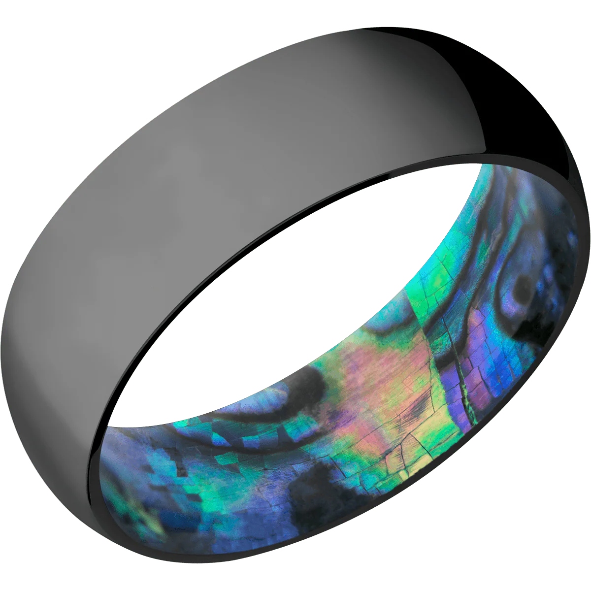 Zirconium + Polish Finish + Abalone - Image 2