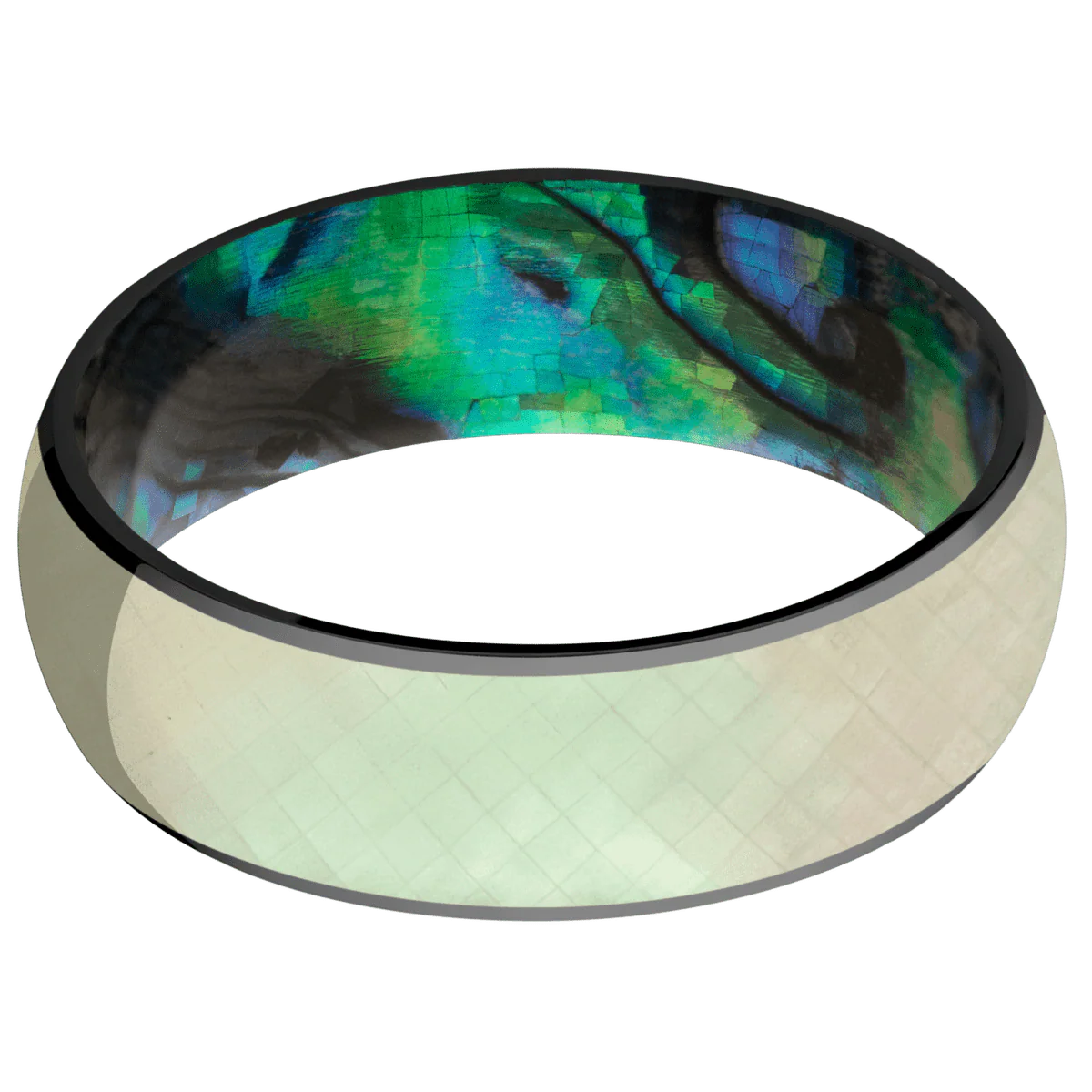 Zirconium + Polish Finish + Abalone - Image 3