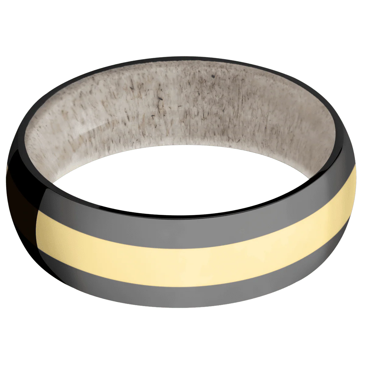 Zirconium + Polish Finish + Antler - Image 3