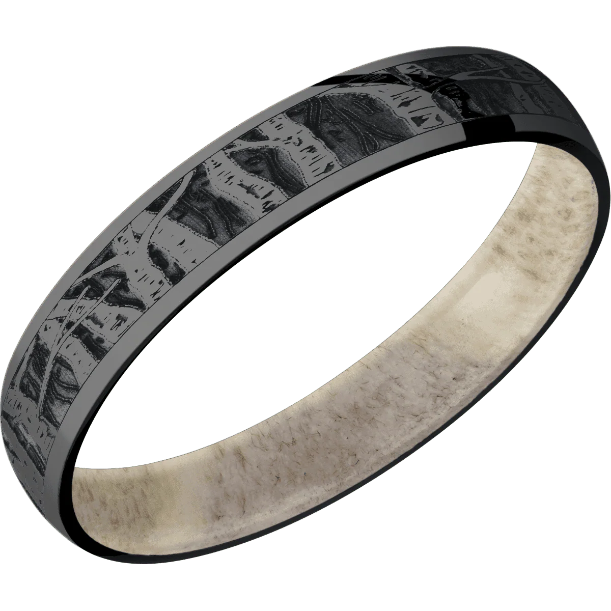 Zirconium + Polish Finish + Antler - Image 2