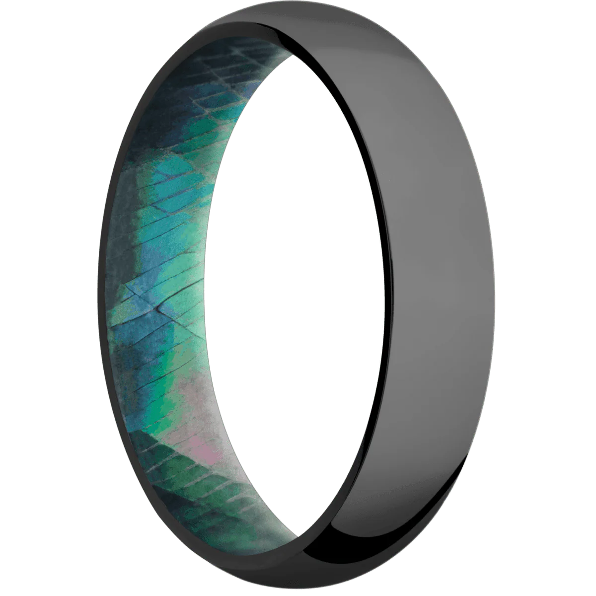 Zirconium + Polish Finish + Black Mother of Pearl