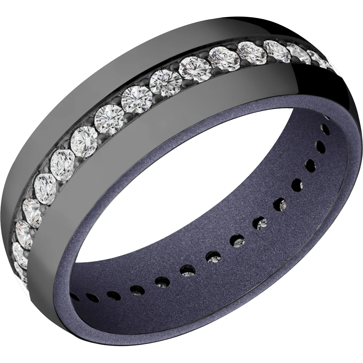 Zirconium + Polish Finish + Crushed Orchid - Image 2