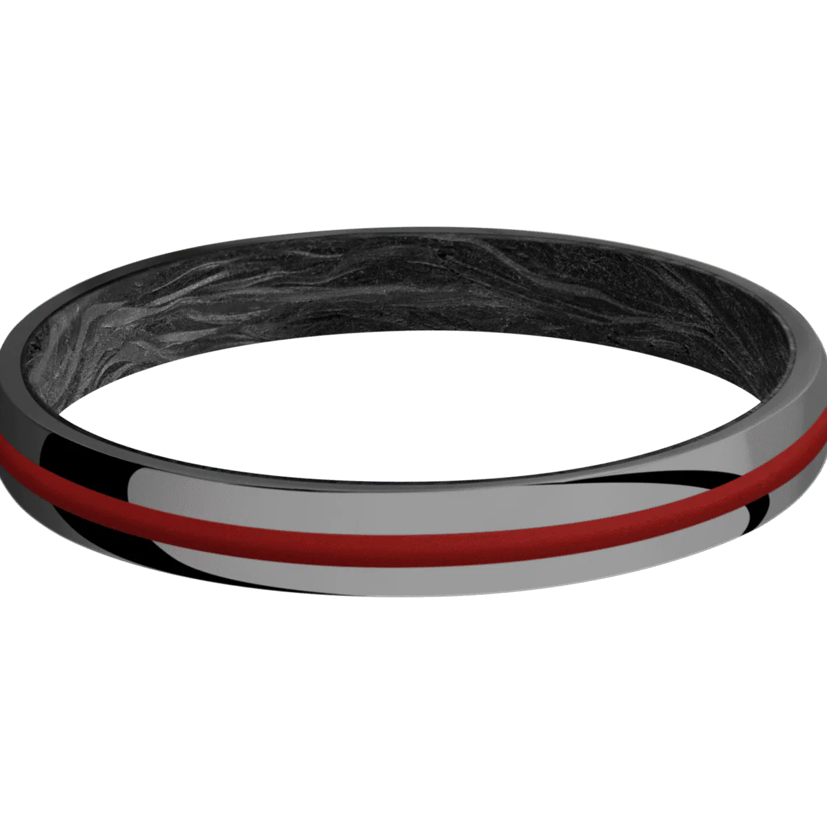 Zirconium + Polish Finish + Forged Carbon Fiber - Image 3