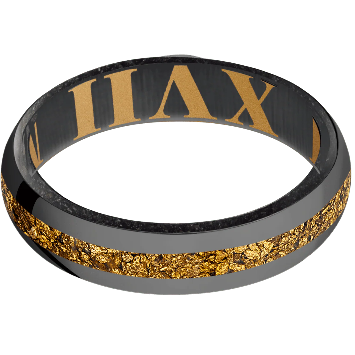 Zirconium + Polish Finish + Gold - Image 3