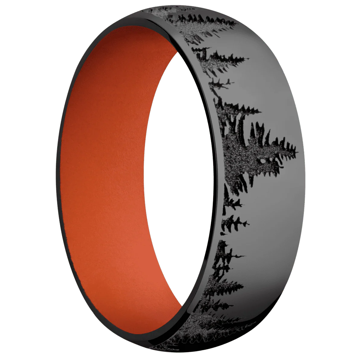 Zirconium + Polish Finish + Hunter Orange