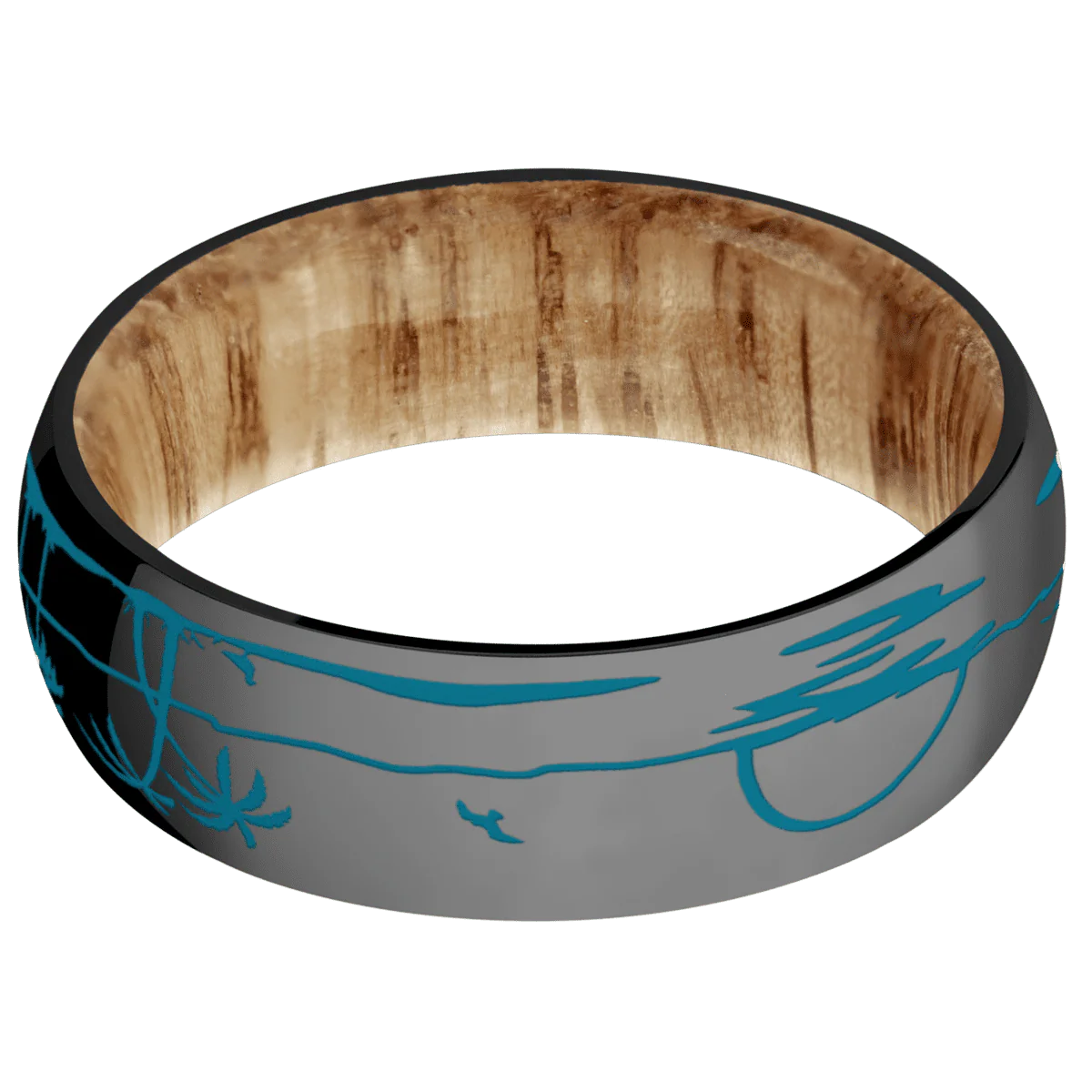 Zirconium + Polish Finish + Natural Oak - Image 3