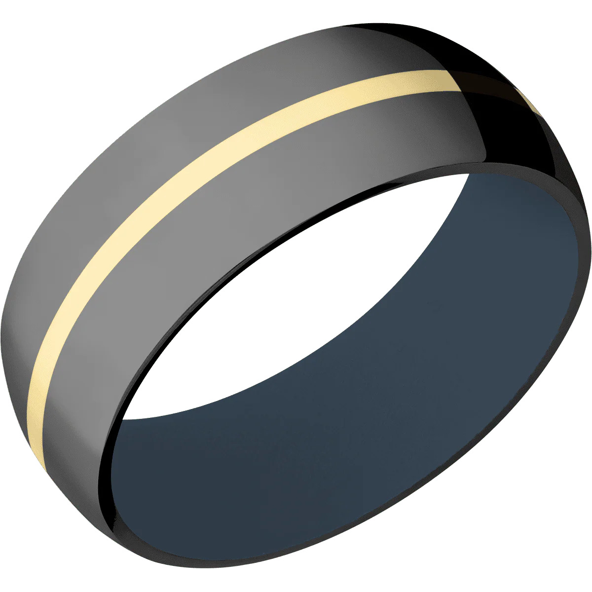 Zirconium + Polish Finish + Navy Blue - Image 2