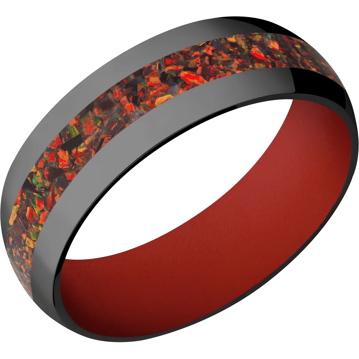Zirconium + Polish Finish + Red Apple - Image 2