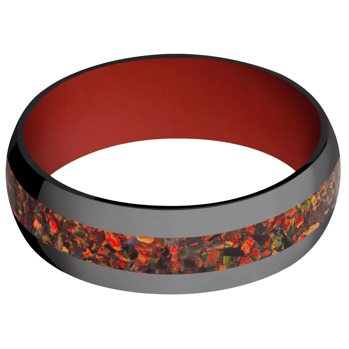 Zirconium + Polish Finish + Red Apple - Image 3