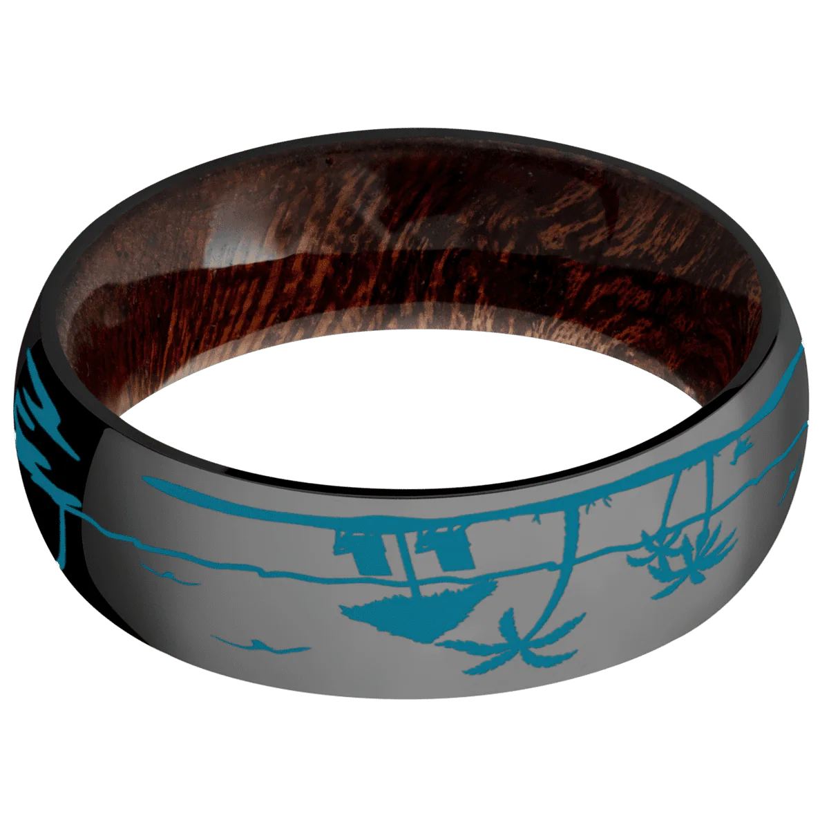 Zirconium + Polish Finish + Sapele - Image 3