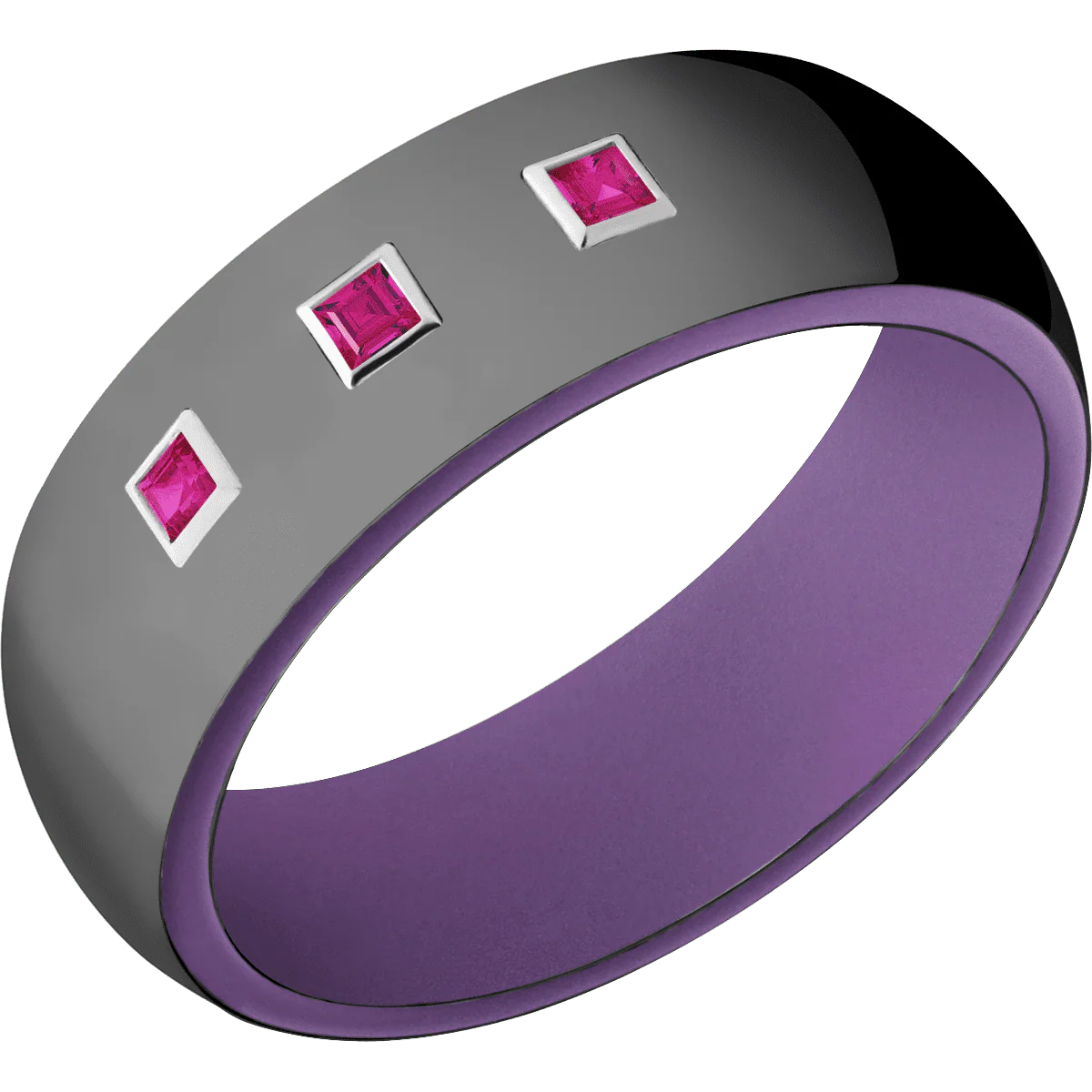 Zirconium + Polish Finish + Wild Purple - Image 2
