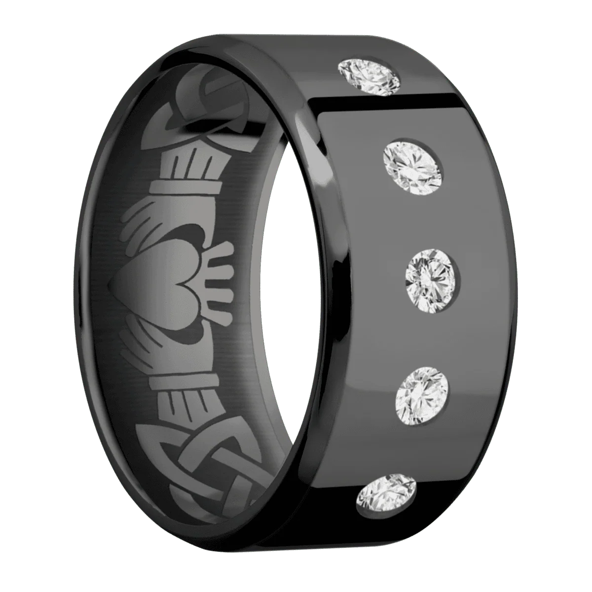 Zirconium + Polish , Polish Finish