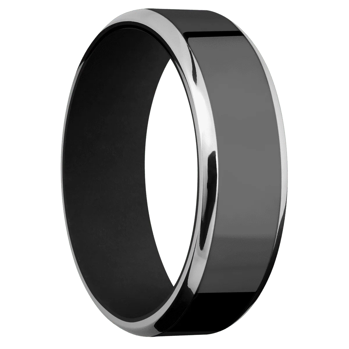 Zirconium + Polish , Polish Finish + Black