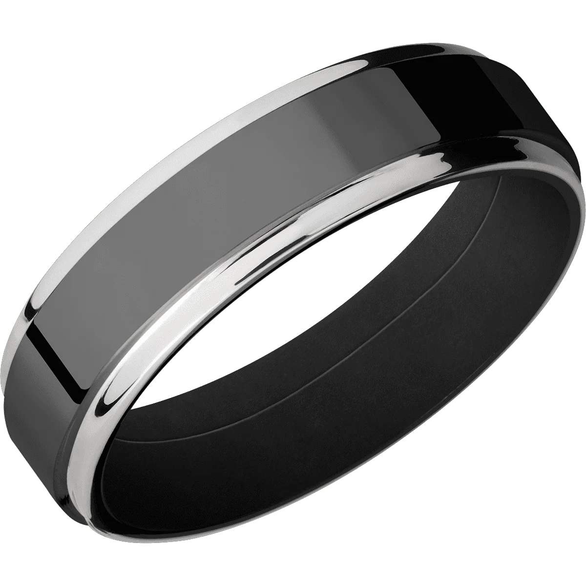 Zirconium + Polish , Polish Finish + Black - Image 2