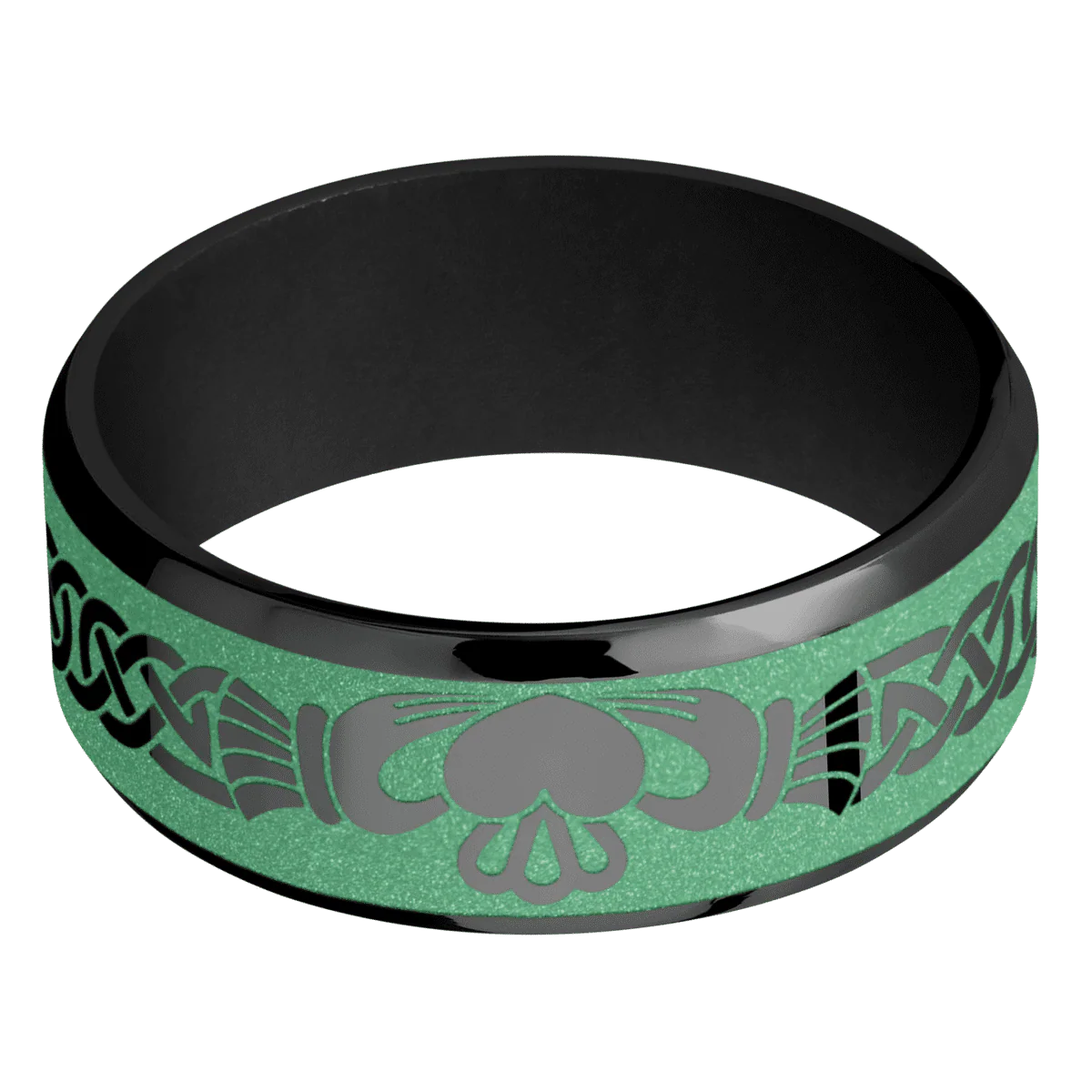 Zirconium + Polish , Polish Finish + Black - Image 3