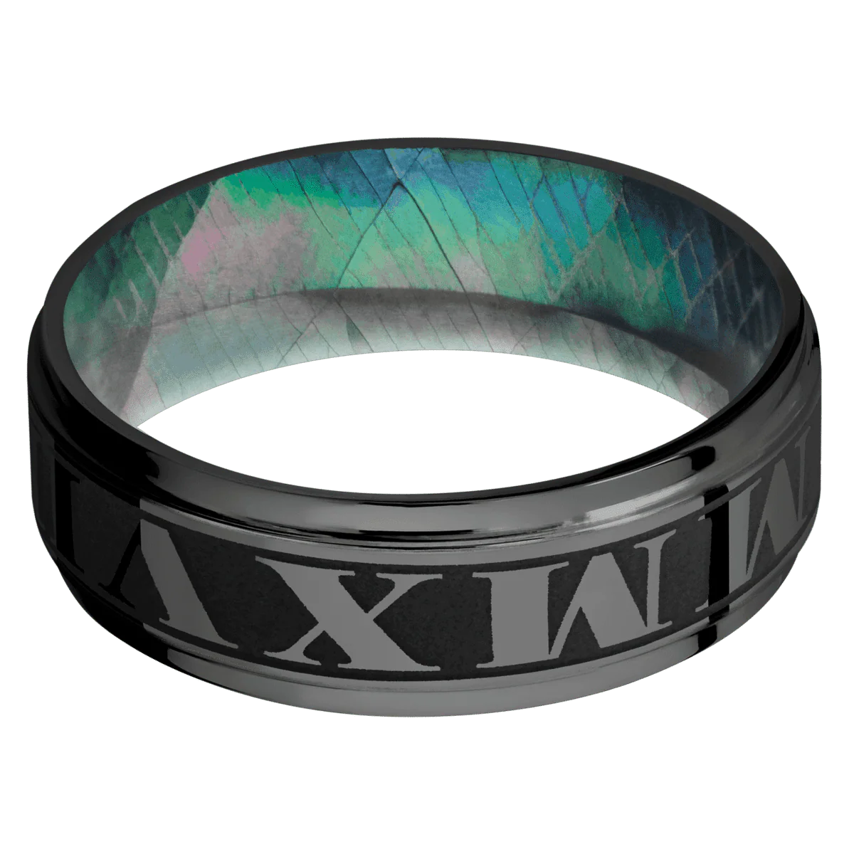 Zirconium + Polish , Polish Finish + Black Mother of Pearl - Image 3