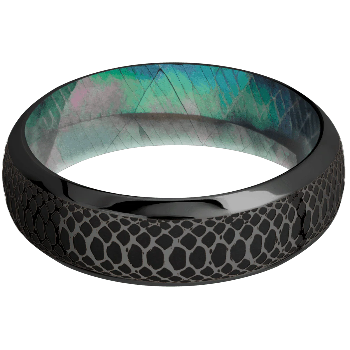 Zirconium + Polish , Polish Finish + Black Mother of Pearl - Image 3
