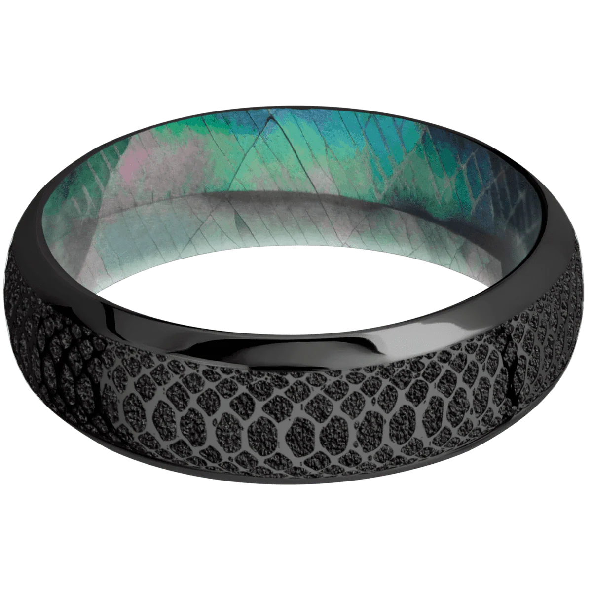 Zirconium + Polish , Polish Finish + Black Mother of Pearl - Image 3