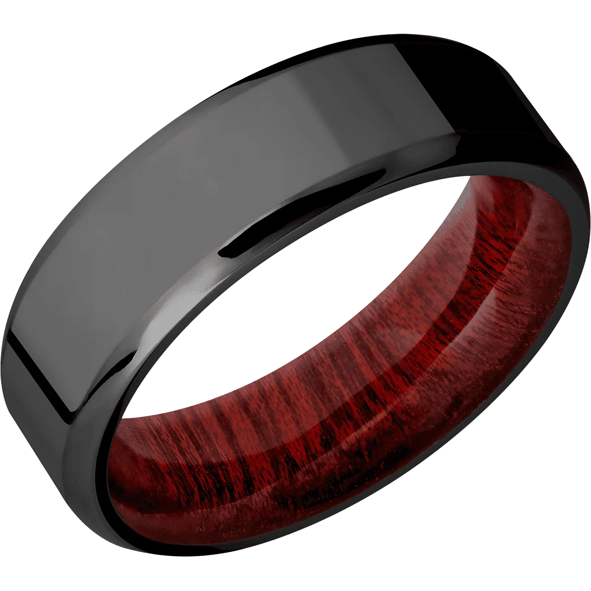 Zirconium + Polish , Polish Finish + Blood Wood - Image 2