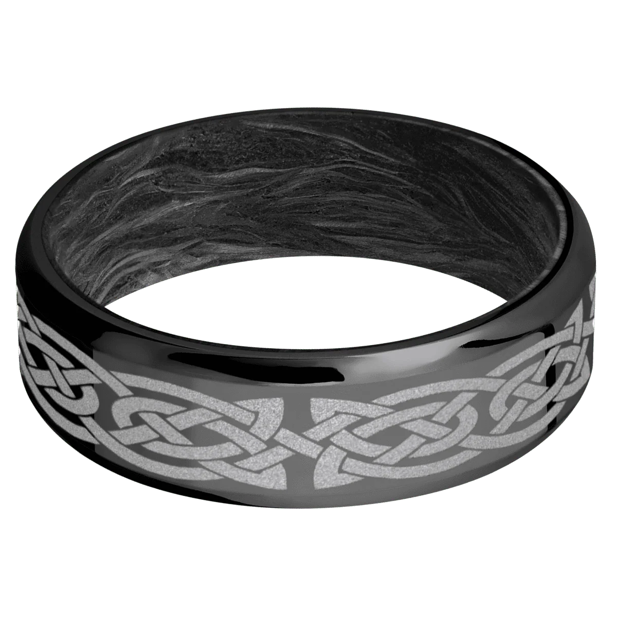 Zirconium + Polish , Polish Finish + Forged Carbon Fiber - Image 3