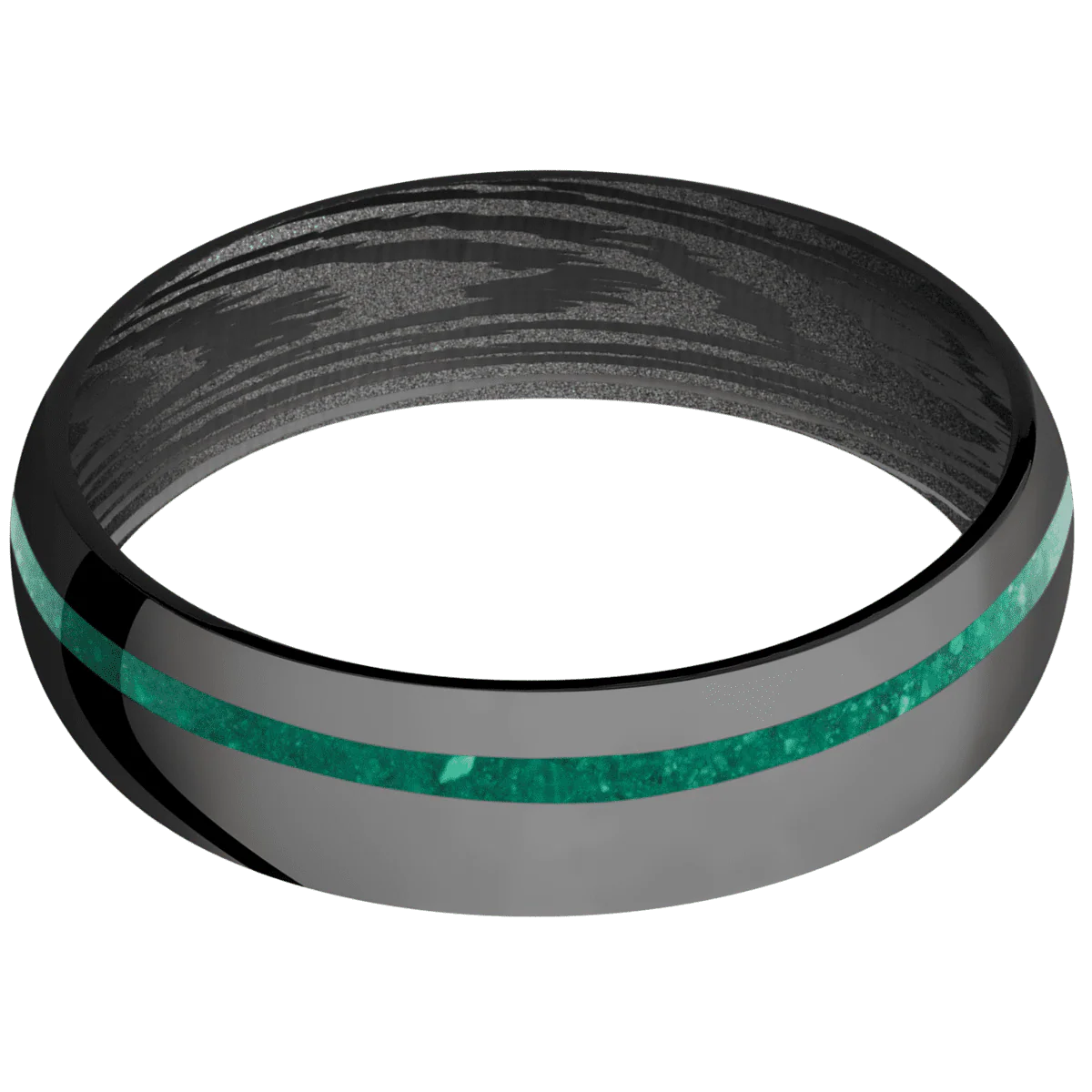 Zirconium + Polish , Polish Finish + Gun Metal Grey - Image 3