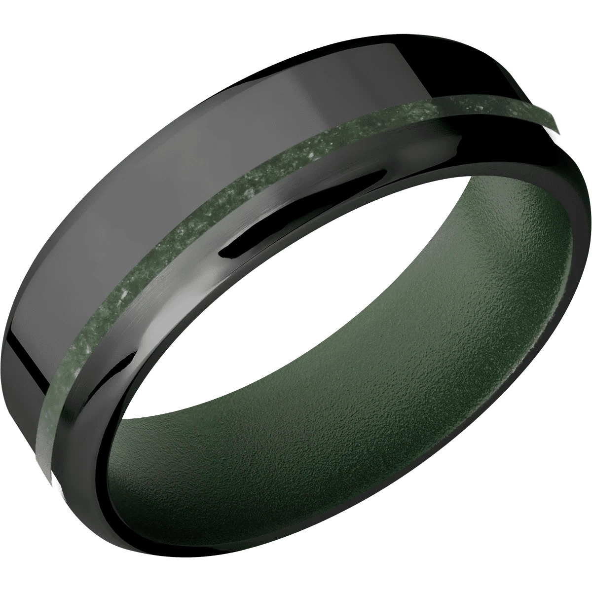 Zirconium + Polish , Polish Finish + Highland Green - Image 2