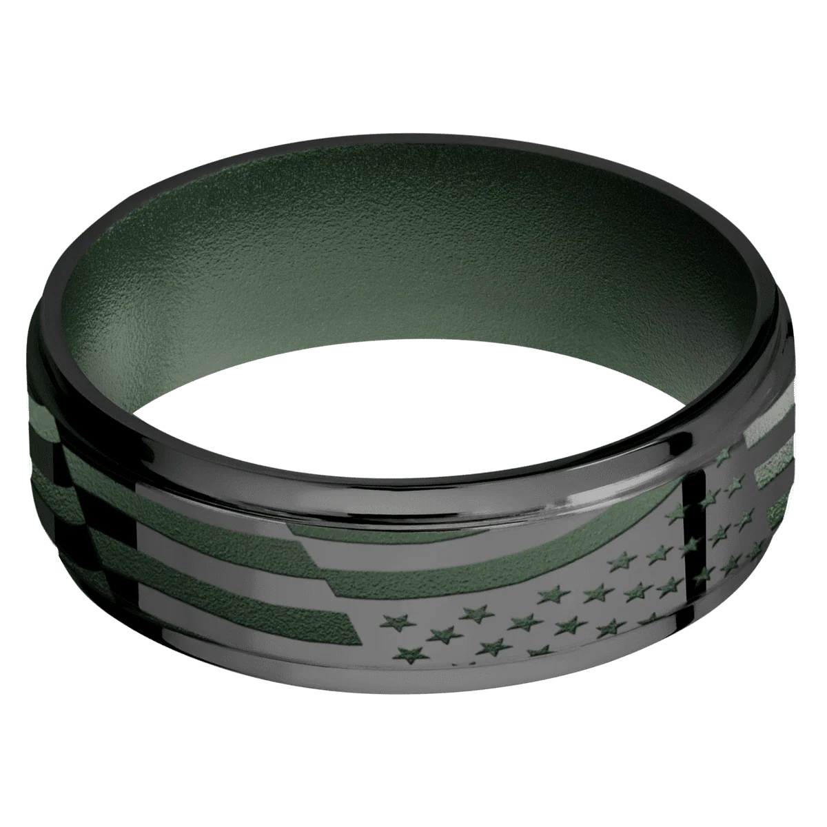 Zirconium + Polish , Polish Finish + Highland Green - Image 3