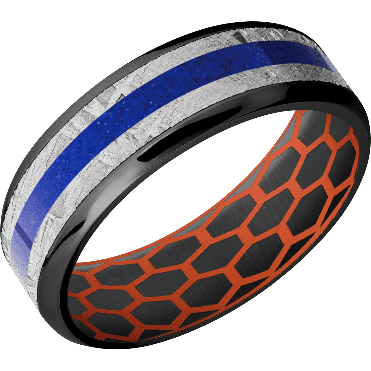 Zirconium + Polish , Polish Finish + Hunter Orange - Image 2